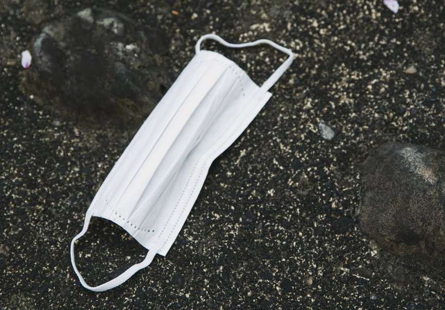 Disposable Mask and PPE Clean-Up