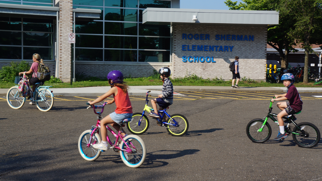 Bikes Rule at Sherman School